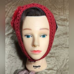 NWT Red Crochet Headband